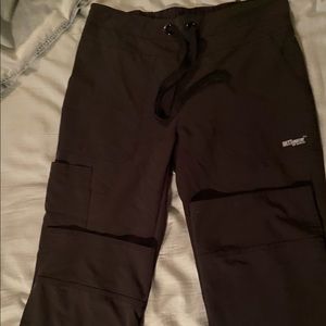 Women’s black scrub pants